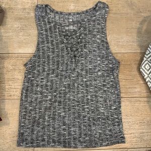 AE Sweater Cross Knit Top